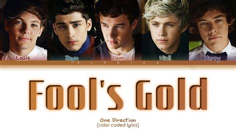 fools gold 1d|Fool's Gold by One Direction .